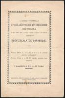 1900 Székelyudvarhelyi ev. ref. leányiskola névsora, közvizsgálatok sorrendje + 1907 Konfirmácziói ünnepély sorrendje 4+4 p