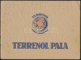 cca 1920-1930 Terrenol pala, Miskolczi és Társa Budapest-Piszke, képes ismertető kiadvány, árjegyzék...