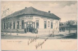 1905 Dunaharaszti, Kaszinó és vendéglő, kert és étterem (EK)