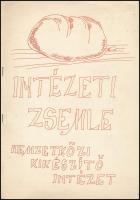 1974 Intézeti Szemle. Nemzetközi Kikészítő Intézet, humoros iskolaújság, kissé foltos hátsó borítóval, 22 p.