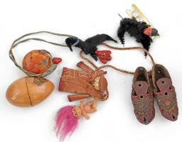 Vegyes emléktárgy tétel (pl. Wimborne Minster), 7 db