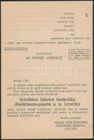 1940 Teleki Szőlőtelepek Villány szőlészeti értesítője, 50. üzemi év (1940/41.), fekete-fehér képekk...