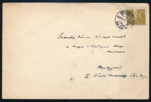 1948 Hamvas Endre csanádi püspök autográf levele