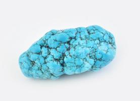 Türkiz színű magnezit, 13x7x6,5cm, 650g. Fellelési hely: Kína.