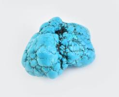 Türkiz színű magnezit, 11x8x7,5cm, 700g. Fellelési hely: Kína.
