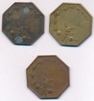 ~1930. "Kereskedelmi Alkalmazottak O.E. Sport Csoportja Versenydíja" bronz sport díjérem (...