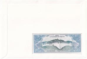 Bhután 1N 1985. felbélyegzett borítékban, bélyegzéssel T:I Bhutan 1985. 1 Ngultrum in envelope with ...