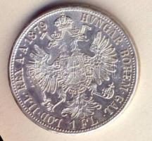 Ausztria 1879. 1Fl Ag T:2/3+