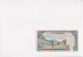 Kenya 1992. 10Sh felbélyegzett borítékban, bélyegzéssel T:I Kenya 1992. 10 Shilingi in envelope with...