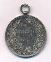 ~1920. "Aquila Bicycle Club 1895" kétoldalas, peremén jelzett Ag kerékpáros díjérem, fülle...