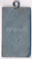 1925. "I. H. V. 1925. MOEKE" jelzett Ag kerékpáros díjplakett "FO", "WR&quo...