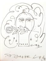 Kass János grafikái. A művész egyedi tusrajzával, dedikációjával és datálásával! Szeged, 1992, Szege...