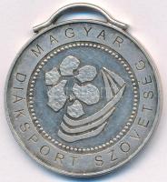 2008. "Diákolimpia 2008 / Magyar Diáksport Szövetség" ezüstözött fém díjérem füllel (35mm)...