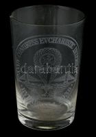 1938 Eucharisztikus Kongresszus reklámos pohár
