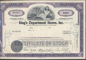 6db klf amerikai részvény az 1960-70-es évekből