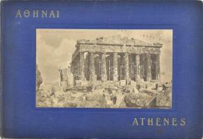 cca 1900 Athén régi képes füzet 20 képpel
