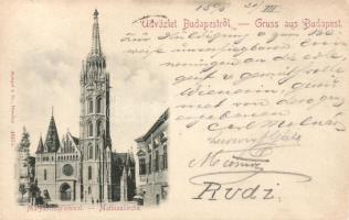 1898 Budapest I. Mátyás templom