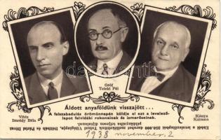 Imrédy, Teleki, Kánya