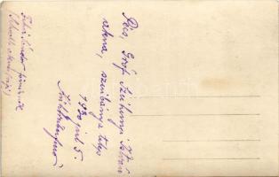 1930 Pécs, Gróf Széchenyi István akna, szénbánya telep, Fehér Sándor főmérnök. photo