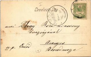 1905 Budapest I. Királyi várbazár részlet (EK)