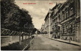 1911 Pécs, Kardos Kálmán utca. Fürst Lipót kiadása