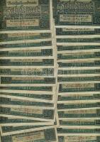 Német Birodalom / Weimari Köztársaság 1920. 10M (50x) T:II,II/III,III