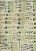 Német Birodalom / Weimari Köztársaság 1923. 1.000.000M (50x) T:II,II/III,III