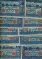 Német Birodalom / Császárság 1910. 100M (50x) T:II,II/III,III