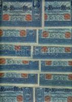 Német Birodalom / Császárság 1910. 100M (50x) T:II,II/III,III