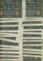 Német Birodalom / Weimari Köztársaság 1920. 100M (50x) T:II,II/III,III