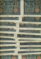 Német Birodalom / Weimari Köztársaság 1920. 100M (50x) T:II,II/III,III