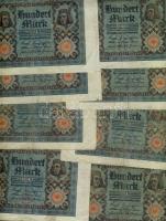 Német Birodalom / Weimari Köztársaság 1920. 100M (50x) T:II,II/III,III