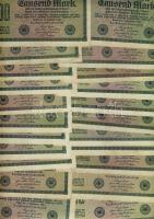 Német Birodalom / Weimari Köztársaság 1922. 1000M (50x) T:II,II/III,III