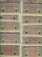 Német Birodalom / Weimari Köztársaság 1923. 50.000.000M (50x) T:II,II/III,III