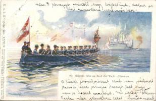 WIlhelm II on board of Miramar