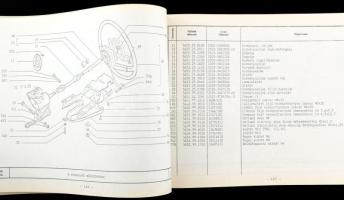 cca 1985 Lada alkatrész katalógus 425 p