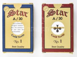 Bridzs kártya csomag bőr tartóval jó állapotban