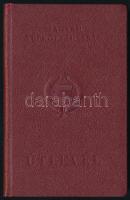 1963 A Magyar Népköztársaság által kiállított fényképes útlevél, osztrák, francia, svájci vízumokkal