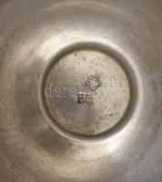 Ezüst (Ag) fűszertartó, jelzett, m: 4 cm, d: 6,5 cm, nettó: 43,83g