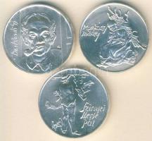 1976. 200Ft Ag 3klf db "Festők I. - Derkovits, Szinyei, Munkácsi" sor T:BU