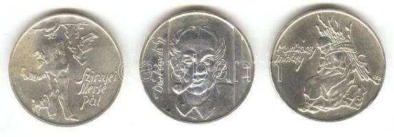 1976. 200Ft Ag 3klf db "Festők I. - Derkovits, Szinyei, Munkácsi" sor T:BU