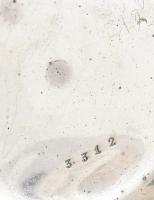 Ezüst (Ag) zsebóra, mechanikus szerkezettel, kulccsal, működik, jelzett d: 45mm