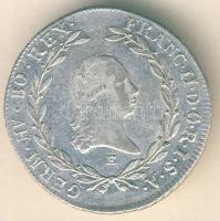 Ausztria/magyar verdejel 1797E 20Kr Ag II.Ferenc T:3/2 juszt.