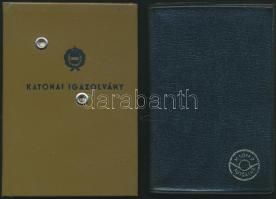 Sárdy Lóránt (1931-2014) festőművész, restaurátor katonai igazolványa és Autóklub igazolványa