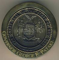 USA DN "George E. Pataki-New York" dekoratív levélnehezék