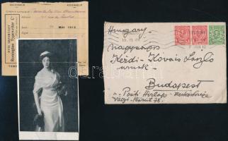 cca 1900 László Fülöp Elek (1869-1937) festőművész autográf levele Kézdi Kovács László festőművészne...