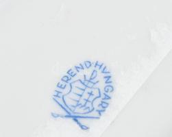 Herendi Viktória mintás hamutál, minimális kopásokkal, jelzett, 9x6cm