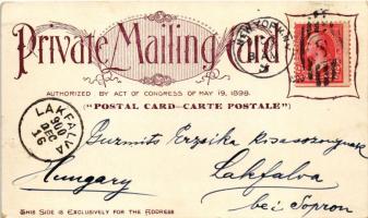 1900 New York, Old Trinity Church, Broadway