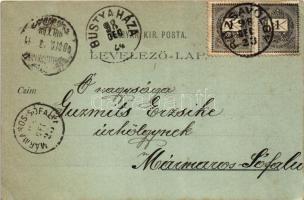 1898 (Vorläufer) Nagyszombat, Tyrnau, Trnava; Sessler-féle malátagyár, Fő tér. Adolf Horovitz kiadás...