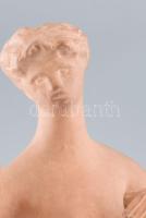 Turcsányi Árpád (1921-1998): Akt. Terrakotta, hibátlan, jelzett, m: 37cm